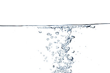 Image showing fresh water with bubbles