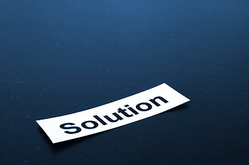 Image showing business solution