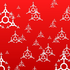 Image showing red xmas background