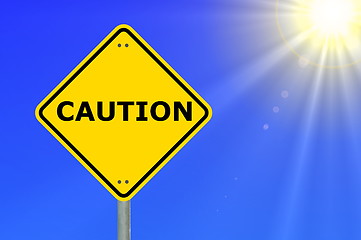 Image showing caution