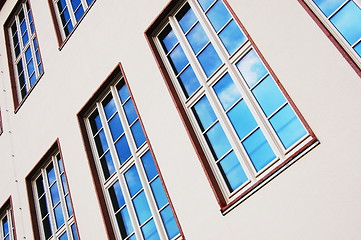 Image showing facade of apartment house