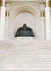 Image showing  statue of Genghis Khan