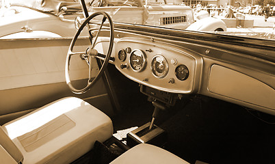 Image showing Retro car