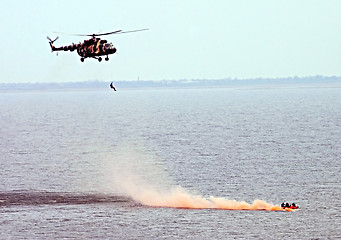 Image showing Helicopter. Rescue Occupation