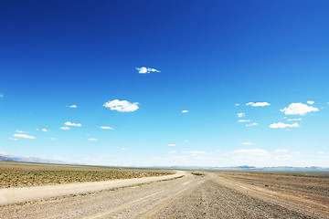 Image showing Mongolian highway