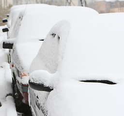 Image showing winter in the city