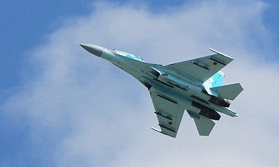Image showing Su-27 jet fighter