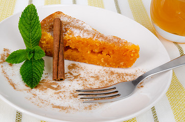 Image showing Portuguese cake