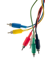 Image showing RCA male plugs