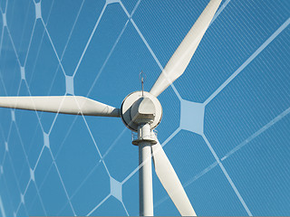 Image showing Wind turbine