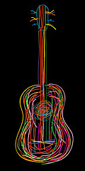 Image showing Acoustic guitar