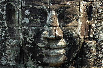 Image showing Giant buddha statue at Angkor, Cambodia