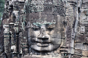 Image showing Giant buddha statue at Angkor, Cambodia