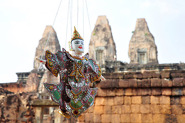 Image showing Puppet at Angkor,Cambodia