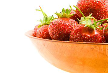 Image showing Red strawberry