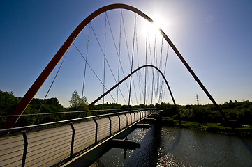 Image showing Nordsternpark Bridge