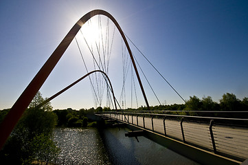 Image showing Nordsternpark Bridge