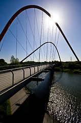 Image showing Nordsternpark Bridge