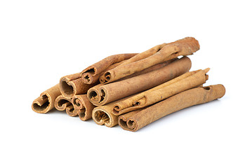 Image showing Few cinnamon sticks