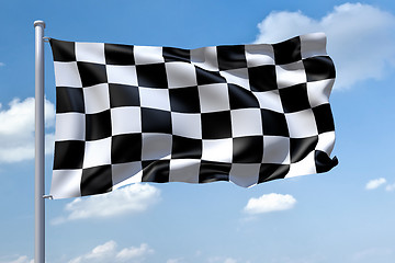 Image showing formula1 flag