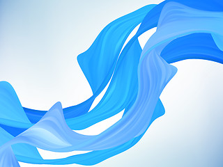 Image showing Abstract blue motion background. EPS 8