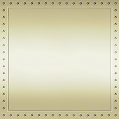 Image showing gold metal background texture