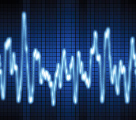 Image showing audio or sound wave