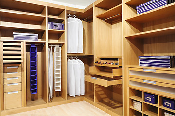 Image showing wood closet