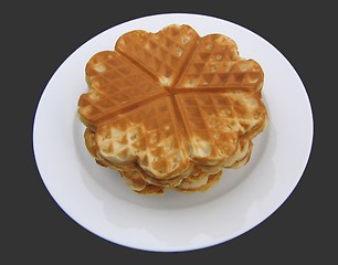 Image showing Waffles