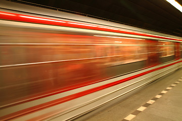 Image showing Prague subway