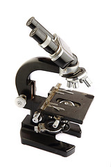 Image showing old microscope