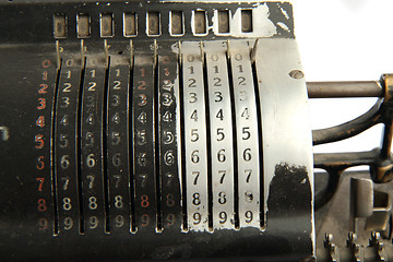 Image showing old calculator 