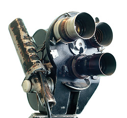 Image showing Vintage Movie Camera 