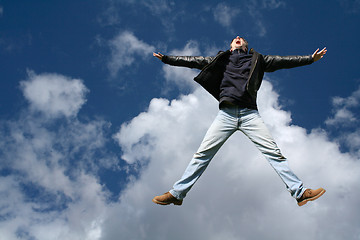 Image showing man jumping