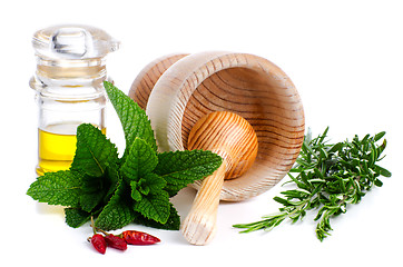 Image showing Ingredients and spice for food cooking 