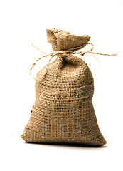 Image showing small burlap sack