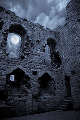 Image showing Spooky castle