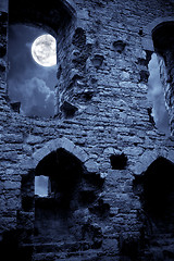 Image showing Spooky castle