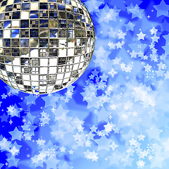 Image showing Mirror ball ball