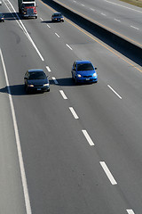 Image showing cars on freeway