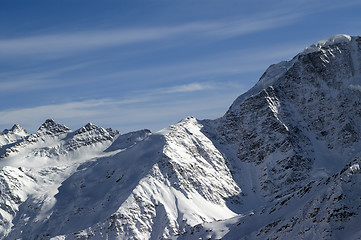Image showing High mountains.