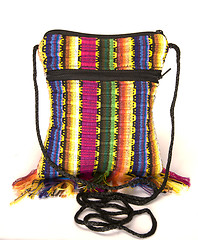 Image showing shoulder bag change purse made in Nicaragua