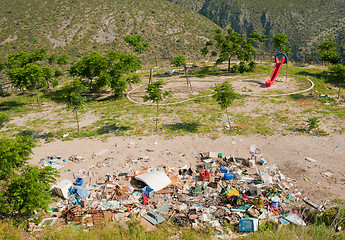 Image showing Illegal dumpster