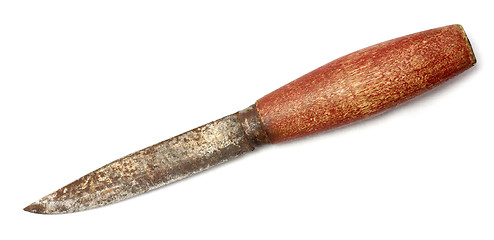 Image showing Old knife