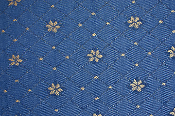 Image showing Blue fabric