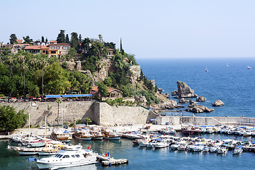 Image showing Antalya harbor