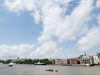 Image showing River Thames in London