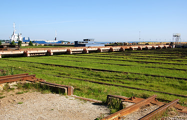 Image showing The ship conveyor