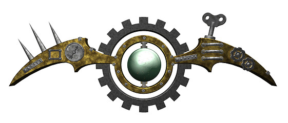 Image showing steampunk installation