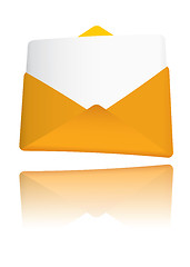 Image showing Gold envelope award